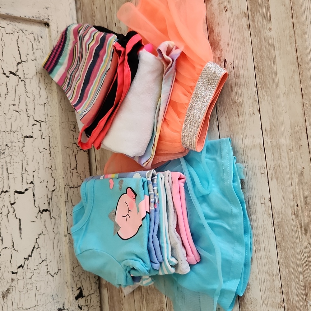 11 Piece Bundle Summer Playday 12 Months Girl